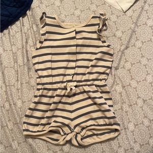 Colored organics romper